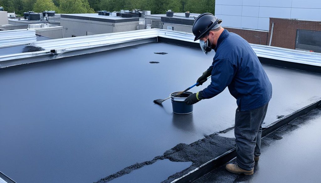 Dakbedekking bitumen