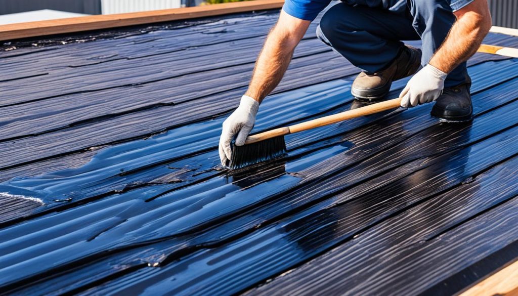 Dakbedekking bitumen