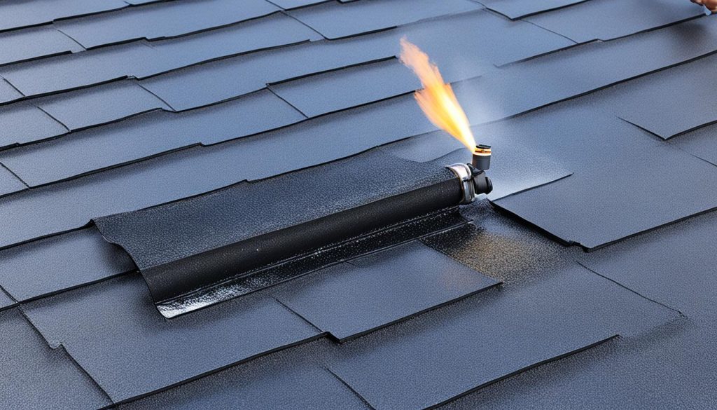 Dakbedekking bitumen