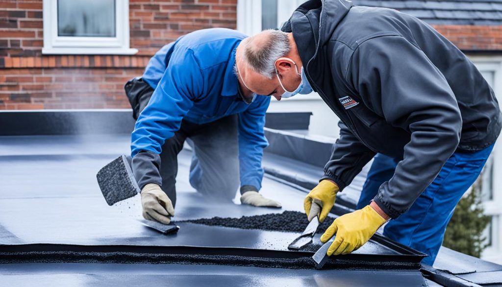 Dakbedekking bitumen