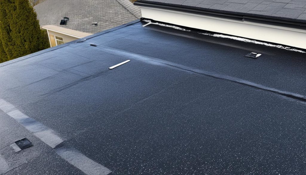 Dakbedekking bitumen