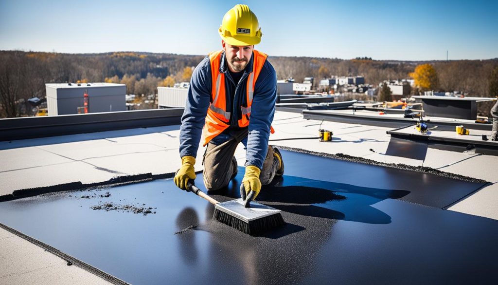 Dakbedekking bitumen