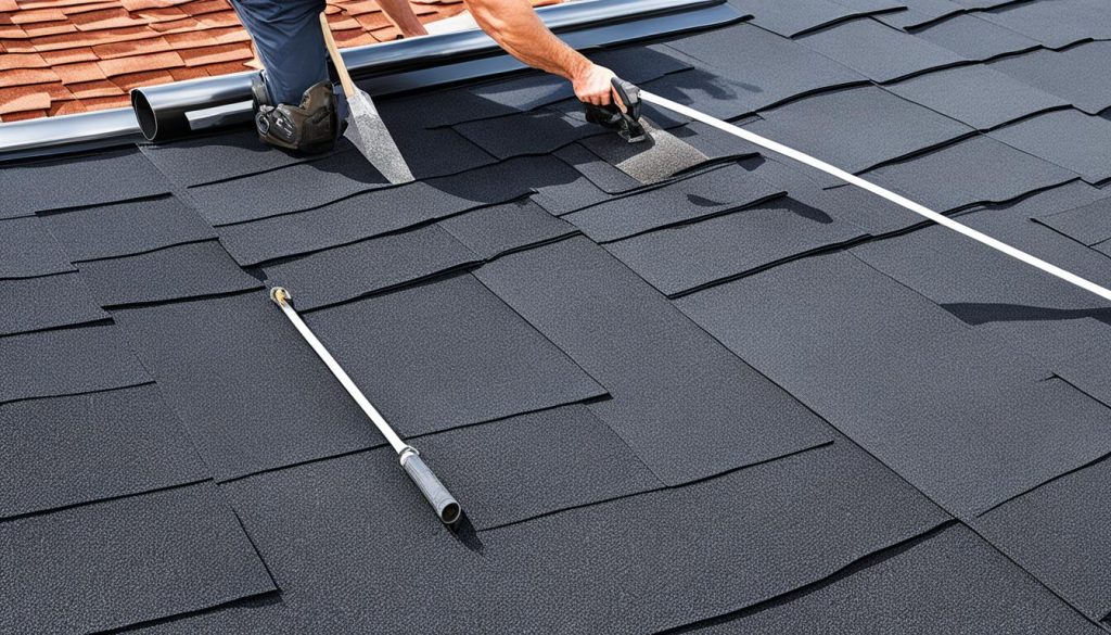 Dakbedekking bitumen