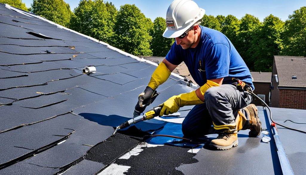 Dakbedekking bitumen