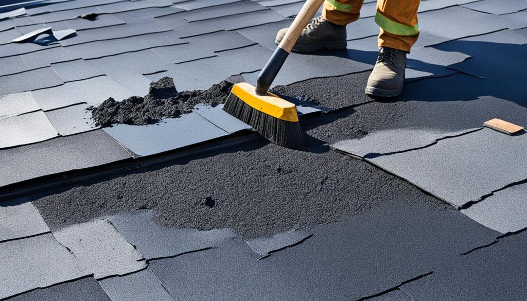 Dakbedekking bitumen