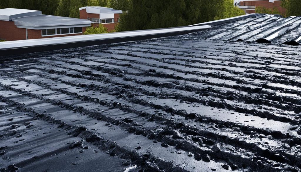 Dakbedekking bitumen