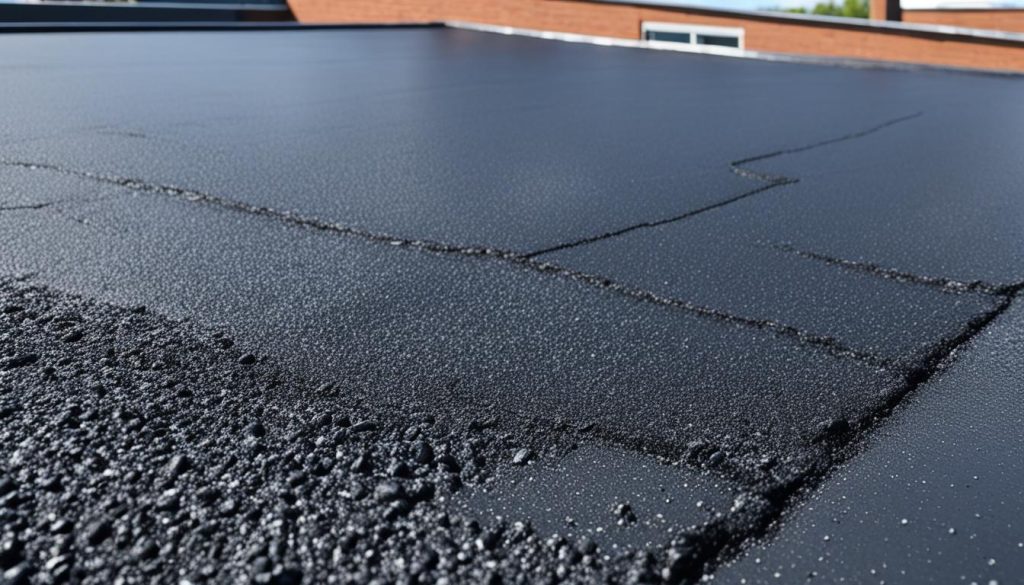 Dakbedekking bitumen