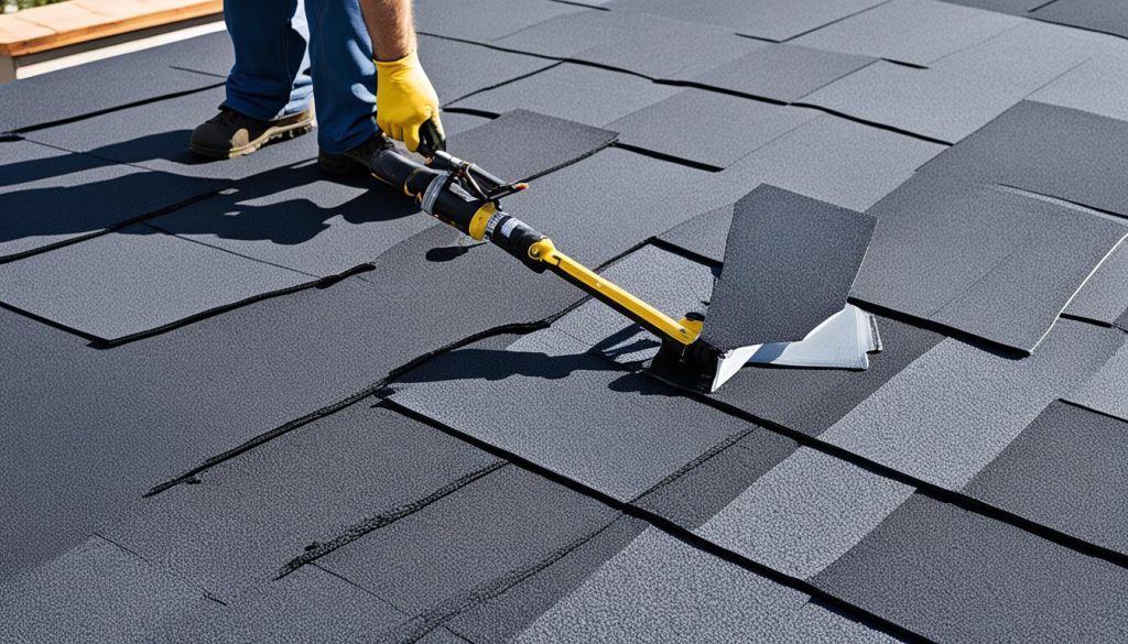 Dakbedekking bitumen