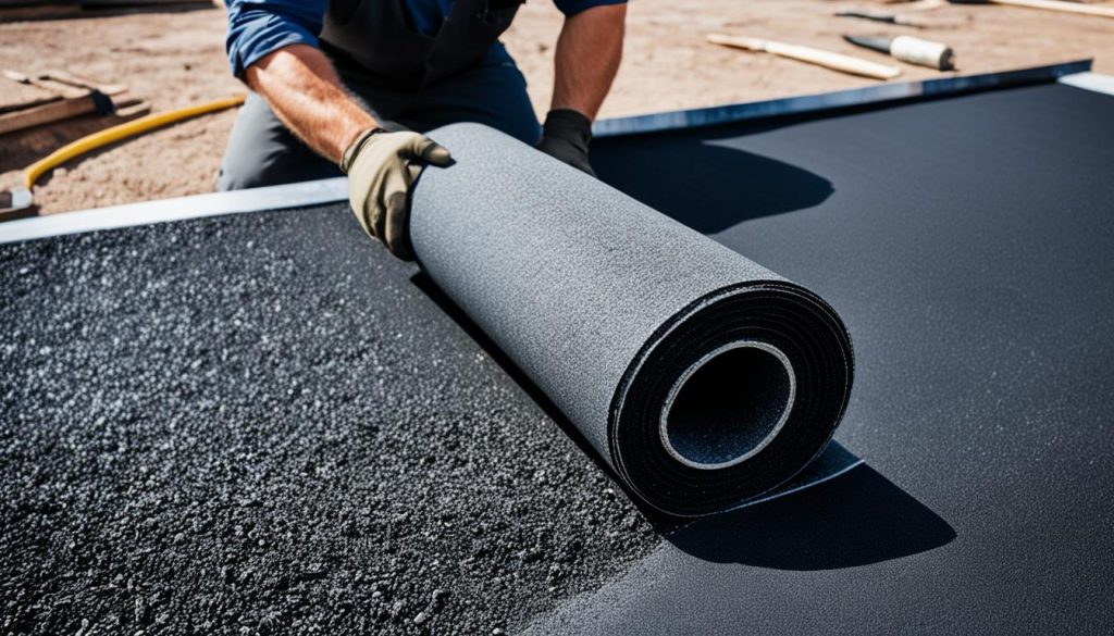 Dakbedekking bitumen