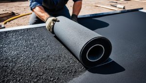 Dakbedekking bitumen